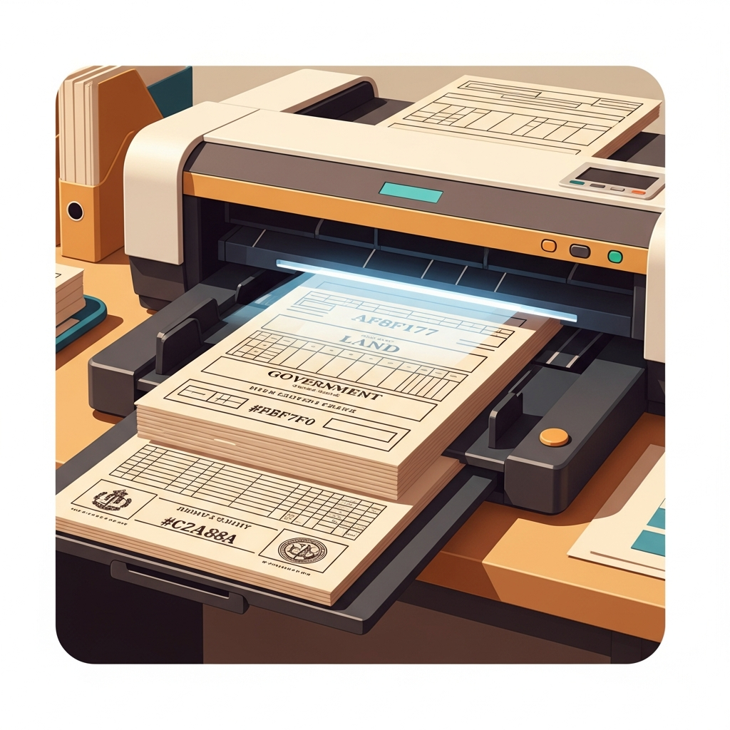 High-speed batch scanning of old land records